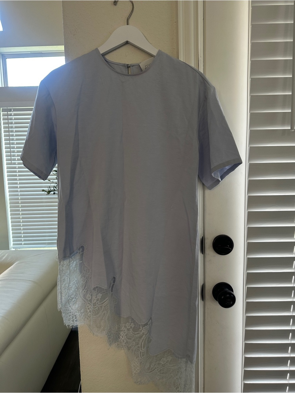 NWT Anthropology Mare Mare
Asymmetric Lace Top - Picture 3 of 6
